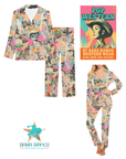 Baha Ranch Retro Pop Western Collage Pajama Set