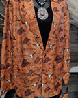 Baha Ranch Cowboy Things Womens Western Blazer