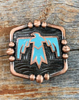 Copper Thunderbird Western Concho W116