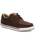 Twisted X Kicks- Cocoa Tooled Brown