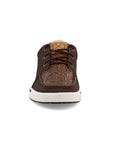 Twisted X Kicks- Cocoa Tooled Brown