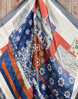 35X35" Grey & White Wild Rag / Scarf WR3159X