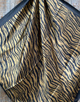 35X35" Brown Zebra Wild Rag / Scarf WR3376