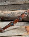 Light Oil Floral Wither Strap