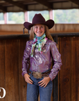 *YOUTH* LAVENDER SPARKLE PERFORMANCE SHIRT