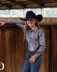 *YOUTH* PERIWINKLE SPARKLE PERFORMANCE SHIRT