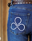 *YOUTH* BARREL POCKET BOOTCUT - MEDIUM WASH