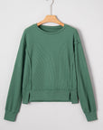 Noah Ribbed Drop Shoulder Sweatshirt