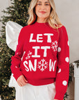 Tiffany Christmas Holiday Loose Sweater