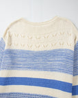 Sophia Stitch Puff Sleeve Sweater