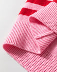 Madison Shoulder Ribbed Trim Sweater