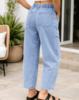 Bella Paperbag Waist Barrel Jeans