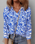 Anne 4 Sleeve Tied Blouse