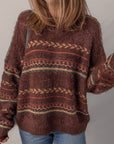 Madison Knitted Drop Shoulder Sweater