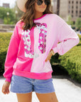 Doraria Cowgirl Boots Graphic Sweatshirt