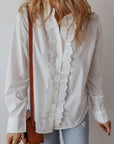 Zyla Turn Down Collar Shirt