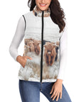 Baha Ranch Highland Herd Women's Puffy Vest
