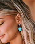 Drew antique Studded Western Earrings