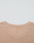 Abby Shoulder Knit Tunic PLUS Top