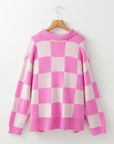 Harper Collared Drop Shoulder Sweater