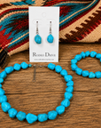 Chunky Fashion Turquoise Jewelry Set