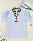 Ariah Short Bubble Sleeve PLUS Blouse