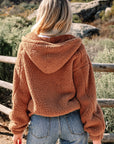 Bethany Up Hooded Sherpa Jacket