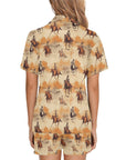 Western Grunge Women's Western Pajama Set
