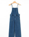 Maya Cropped Wide Leg Overalls
