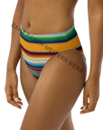 Yeehaw Mustard Serape Bikini Bottom