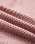 Textured Knit Button Front V-Neck Cardigan