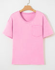 Solid Mineral Wash Short Sleeve T-Shirt