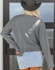 Tessa Patchwork Drop Shoulder Sweater