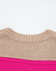Florence Block Drop Shoulder PLUS Sweater