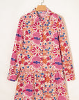 Analia Long Sleeve Mini Dress