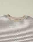 Vanessa Knit Ribbed Trim Long Sleeve PLUS Top