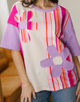 Kallie Half Sleeve Loose Top