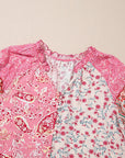 Adalee Printed Puff Sleeve Shirt