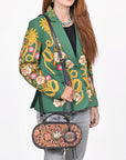 American Darling Quilted Genuine Leather Cross body Bag - Rivetted Concho Eco-Friendly Vegetable Tanned Full Grain Purse