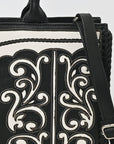 American Darling Tote Bag Black & White Western Handbag for Unisex