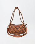 American Darling Premium Quilted Leather with Handles – Elegant Structured Tote for Women