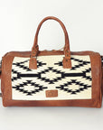 American Darling Women's Duffel Bag Western Hair On Genuine Leather Handbag and Ladies Purse