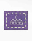 American Darling Handcrafted Genuine Leather Card Holder Wallet with Traditional Stitch Design