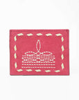 American Darling Handcrafted Genuine Leather Card Holder Wallet with Traditional Stitch Design