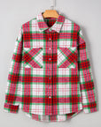 Dream Plaid Casual Flannel Shacket