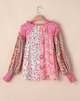 Adalee Printed Puff Sleeve Shirt