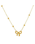 Macie Pendant Plated Choker Necklace