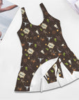 Baha Ranch Get Western Skirted Swimsuit