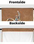 Rodeo Bullrider Window Curtains 28"x40" (2-Piece) Made in America