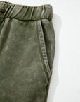 Paisley Leg Patchwork Drawstring Pants